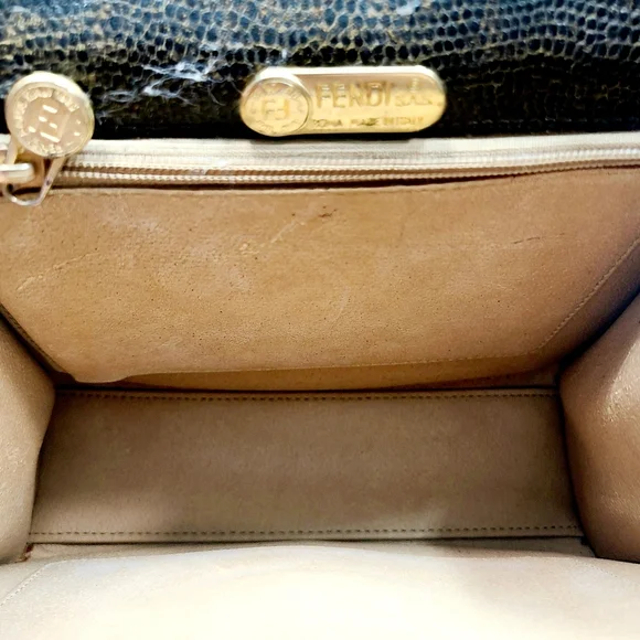 Fendi Leather Satchel Bag - Picture 5 of 9